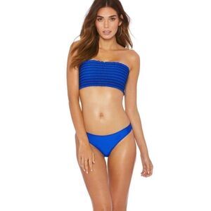 NWT Ellejay Diane bikini bottom Blue